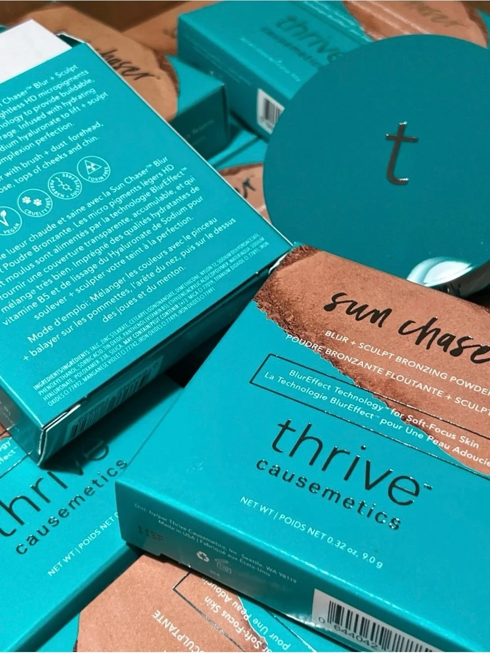 Thrive Causemetics Sun Chaser Eos Shimmer Blur+Sculpt Bronzing